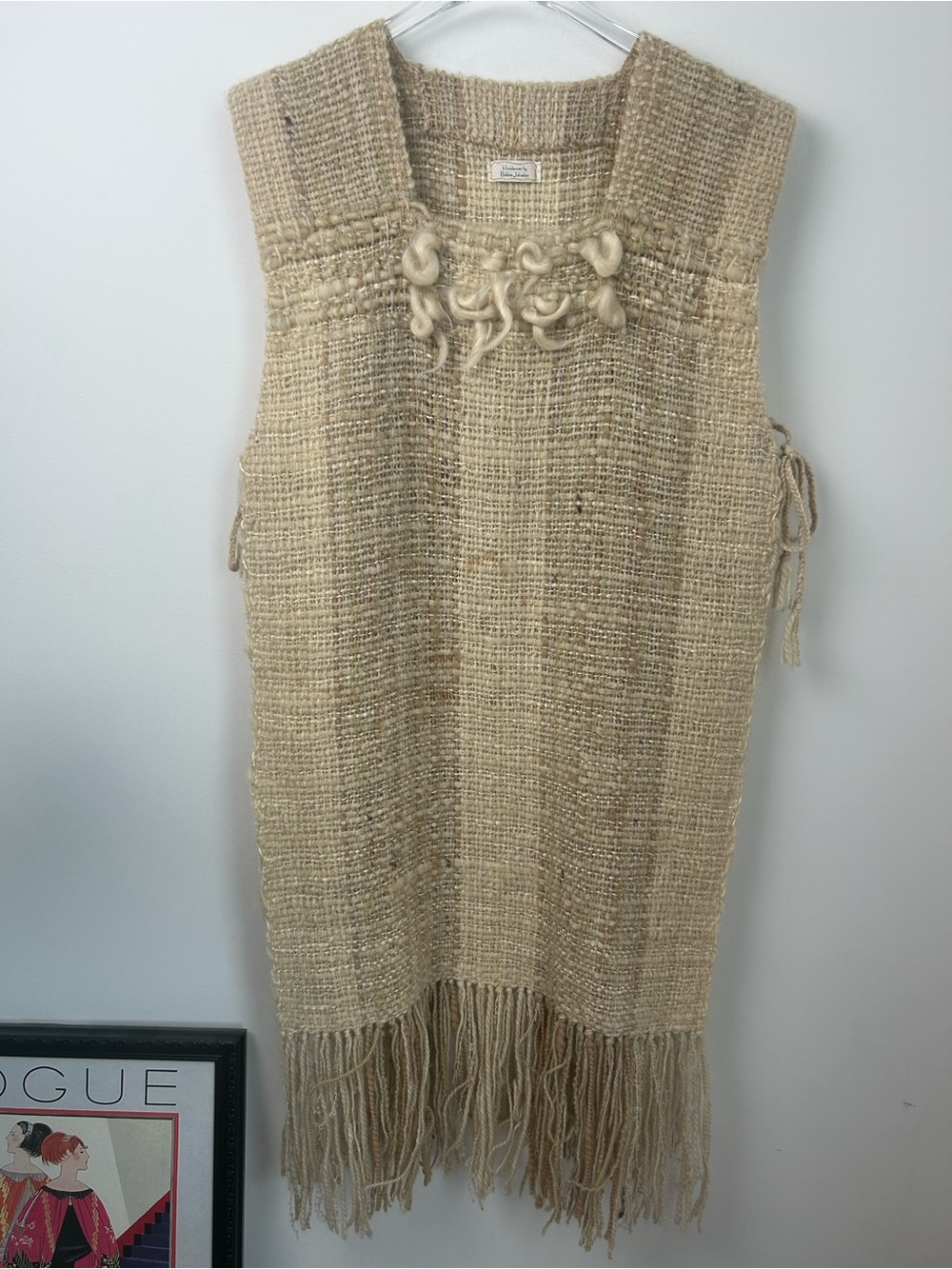 BOBBIE JOHNSON Wool Poncho
